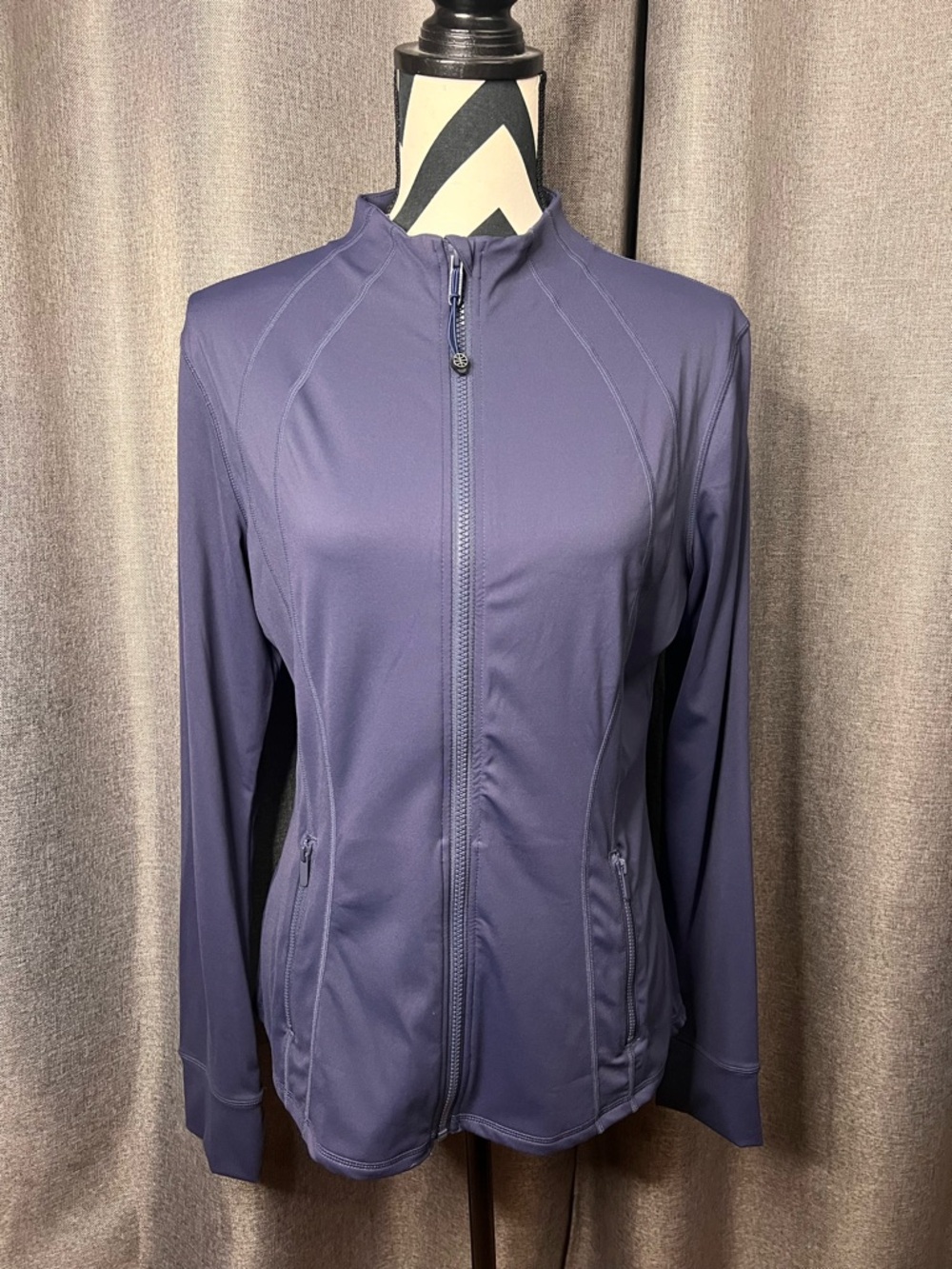Women's Zip-Front Performance Jacket - Navy